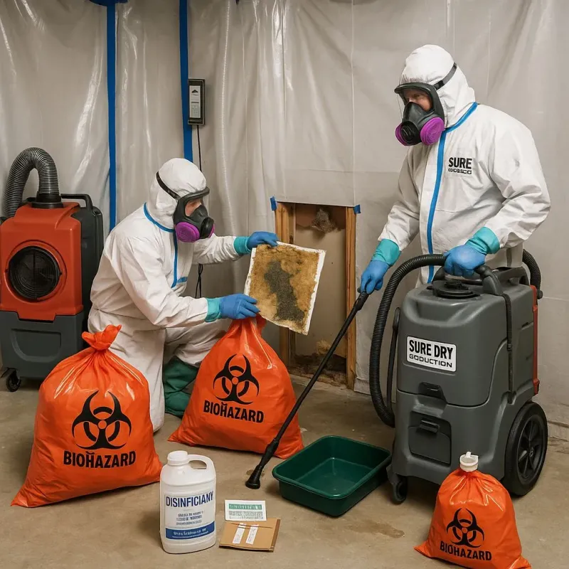 Contaminated Water Handling Protocols process in Perry County, IL