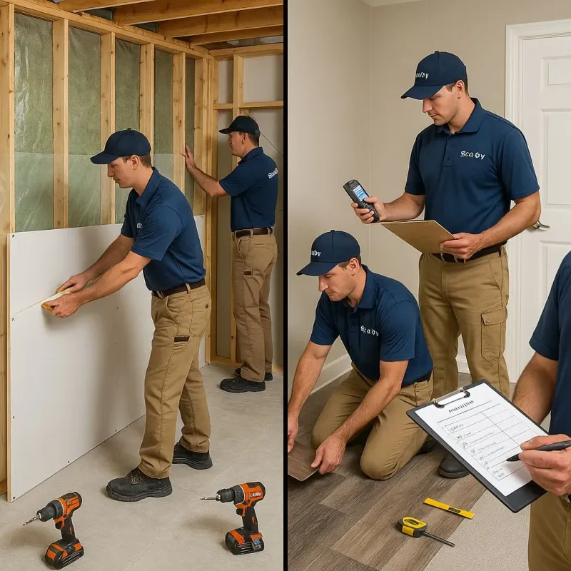 Repairs and Reconstruction process in Perry County, IL